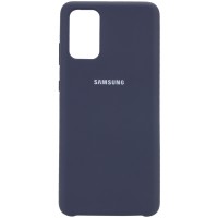 Чехол Silicone Cover (AA) для Samsung Galaxy S20+ Синій (4729)