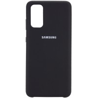 Чехол Silicone Cover (AA) для Samsung Galaxy S20 Чорний (12019)