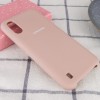 Чехол Silicone Cover (AA) для Samsung Galaxy A01 Рожевий (4742)