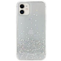 TPU чехол Star Glitter для Apple iPhone 11 (6.1'') Прозрачный (16043)