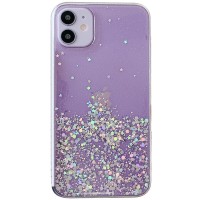 TPU чехол Star Glitter для Apple iPhone 11 (6.1'') Сиреневый (16046)