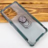 Ударопрочный чехол Honeycomb Ring для Samsung Galaxy S20 Ultra Зелёный (14577)