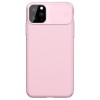 Карбоновая накладка Nillkin Camshield (шторка на камеру) для Apple iPhone 11 Pro (5.8'') Розовый (12447)