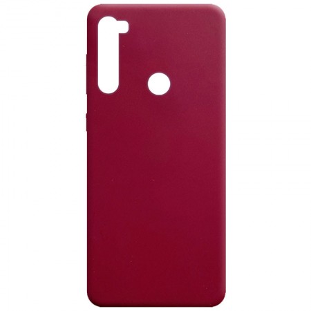 Силиконовый чехол Candy для Xiaomi Redmi Note 8T Красный (23140)