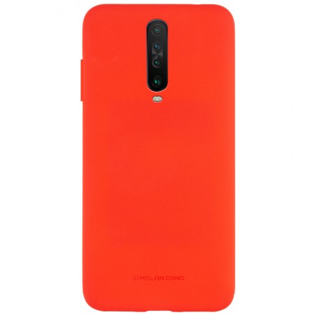 TPU чехол Molan Cano Smooth для Xiaomi Redmi K30 / Poco X2 Красный (4769)