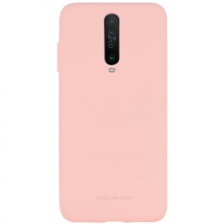 TPU чехол Molan Cano Smooth для Xiaomi Redmi K30 / Poco X2 Розовый (4770)