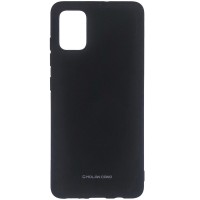 TPU чехол Molan Cano Smooth для Samsung Galaxy A51 Чорний (4778)