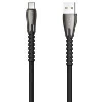 Дата кабель Hoco U58 Core Type-C Cable (1.2m) Чорний (14007)