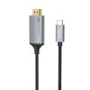 Переходник Hoco UA13 Type-C to HDMI (1.8М) Черный (14010)