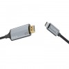 Переходник Hoco UA13 Type-C to HDMI (1.8М) Черный (14010)