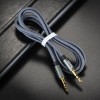 Аудио кабель Aux Hoco UPA03 (1m) Сірий (20532)