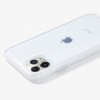 Прозрачный силиконовый чехол с матовой окантовкой для Apple iPhone 11 Pro (5.8'') Прозрачный (4785)
