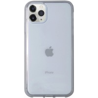 Прозрачный силиконовый чехол с матовой окантовкой для Apple iPhone 11 Pro (5.8'') Сірий (4786)