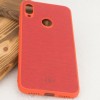 TPU чехол Textile Logo для Xiaomi Redmi Note 7 / Note 7 Pro / Note 7s Красный (4811)