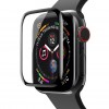 Полимерная пленка VMAX 3D (full glue) для Apple watch 40mm Чорний (29443)