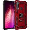 Ударопрочный чехол Serge Ring for Magnet для Xiaomi Redmi Note 8T Красный (17922)