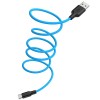 Дата кабель Hoco X21 Plus Silicone Type-C Cable (1m) Черный (33292)