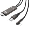 Переходник Hoco UA14 Lightning to HDMI Чорний (14033)