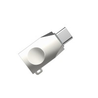 Переходник Hoco UA9 USB OTG to Type-C Сірий (20544)