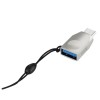 Переходник Hoco UA9 USB OTG to Type-C Сірий (20544)