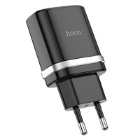 СЗУ Hoco C12Q Smart QC3.0 (1USB/3A) Чорний (13748)