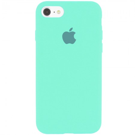 Чехол Silicone Case Full Protective (AA) для Apple iPhone 6/6s (4.7'') Зелений (4855)