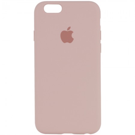Чехол Silicone Case Full Protective (AA) для Apple iPhone 6/6s (4.7'') Рожевий (4858)
