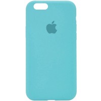 Чехол Silicone Case Full Protective (AA) для Apple iPhone 6/6s (4.7'') Бірюзовий (4848)