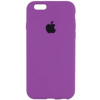 Чехол Silicone Case Full Protective (AA) для Apple iPhone 6/6s (4.7'') Фиолетовый (4868)