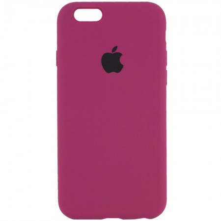 Чехол Silicone Case Full Protective (AA) для Apple iPhone 6/6s (4.7'') Червоний (4849)
