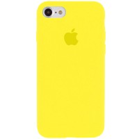 Чехол Silicone Case Full Protective (AA) для Apple iPhone 6/6s (4.7'') Жовтий (4842)