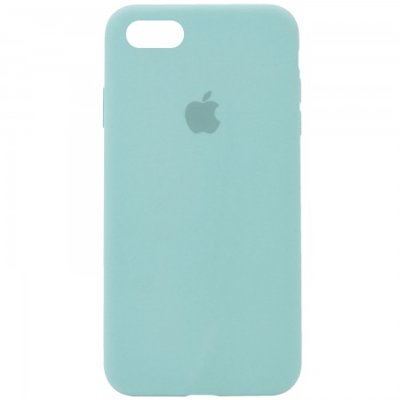 Чехол Silicone Case Full Protective (AA) для Apple iPhone 6/6s (4.7'') Бірюзовий (4880)