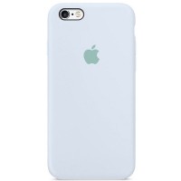 Чехол Silicone Case Full Protective (AA) для Apple iPhone 6/6s (4.7'') Блакитний (23976)