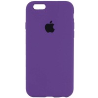 Чехол Silicone Case Full Protective (AA) для Apple iPhone 6/6s (4.7'') Фіолетовий (23977)