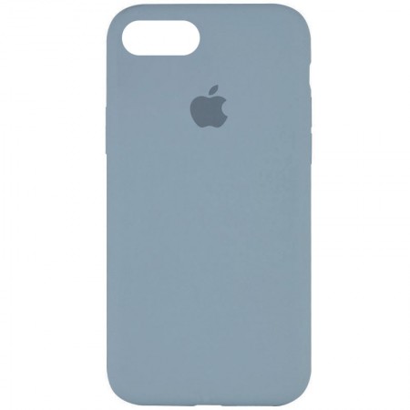 Чехол Silicone Case Full Protective (AA) для Apple iPhone 6/6s (4.7'') Блакитний (31949)