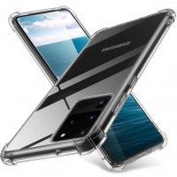 TPU чехол GETMAN Ease с усиленными углами для Samsung Galaxy S20 Ultra Прозорий (4888)