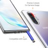 TPU чехол Epic Transparent 1,0mm для Samsung Galaxy Note 10 Plus Белый (4891)