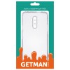 TPU чехол GETMAN Transparent 1,0 mm для OnePlus 7T Pro Белый (4893)