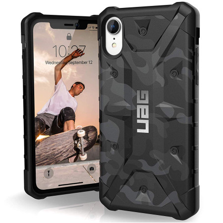 Ударопрочный чехол UAG Pathfinder камуфляж для Apple iPhone XR (6.1'') Сірий (16707)