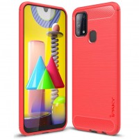 TPU чехол iPaky Slim Series для Samsung Galaxy M31 Красный (4902)
