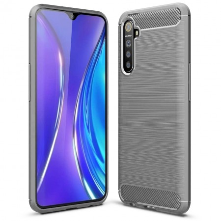 TPU чехол Slim Series для Realme 6 Pro Серый (4915)