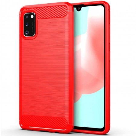 TPU чехол Slim Series для Samsung Galaxy A41 Красный (4923)