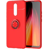 TPU чехол Deen ColorRing под магнитный держатель (opp) для Xiaomi Redmi 8 Червоний (4938)