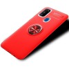 TPU чехол Deen ColorRing под магнитный держатель (opp) для Samsung Galaxy M30s / M21 Красный (4957)