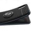 TPU чехол Deen ColorRing под магнитный держатель (opp) для Samsung Galaxy A01 Чорний (4947)