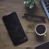 Кожаный чехол (книжка) Nillkin Qin Series для Xiaomi Redmi K30 / Poco X2 Черный (4963)