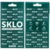 Защитное стекло SKLO 5D (full glue) для Samsung Galaxy A11 Чорний (13429)