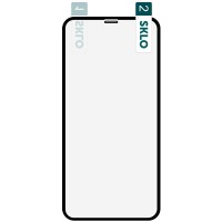 Гибкое защитное стекло SKLO Nano (тех.пак) для Apple iPhone 11 Pro / X / XS (5.8'') Черный (13451)