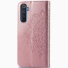 Кожаный чехол (книжка) Art Case с визитницей для Realme 6 Pro Розовый (19842)