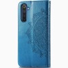 Кожаный чехол (книжка) Art Case с визитницей для Realme 6 Pro Синий (19841)